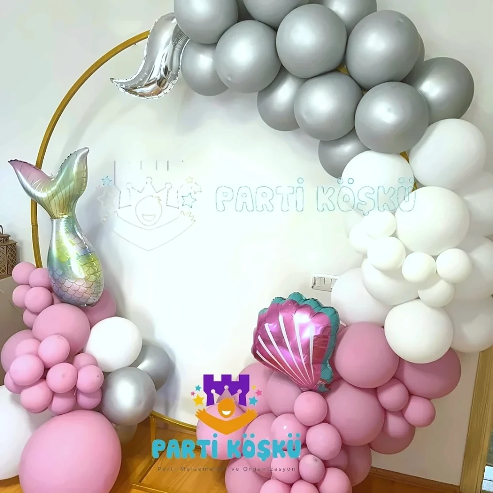 Pastel denizkızı düzenlemesi — Parti Köşkü işletme albümünden gerçek görsel